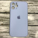 Накладка (з мікрофіброю) Silicon Case Full Camera для iPhone 11 Pro Max- №28 світло- блакитний