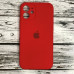 Накладка (з мікрофіброю) Silicon Case Full Camera для iPhone 12 mini (5.4)- червоний
