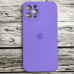 Накладка (з мікрофіброю) Silicon Case Full Camera для iPhone 12 Pro (6.1)- бузковий