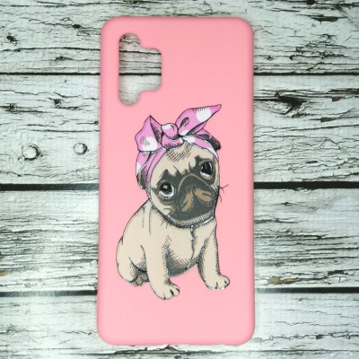 Накладка (з мікрофіброю) Case Art для Samsung A32/A325- рожевий Накладка (з мікрофіброю) Case Art для Samsung A32/A325- рожевий