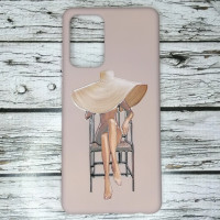 Накладка (з мікрофіброю) Case Art для Samsung A72/A725- рожевий пісок Накладка (з мікрофіброю) Case Art для Samsung A72/A725- рожевий пісок