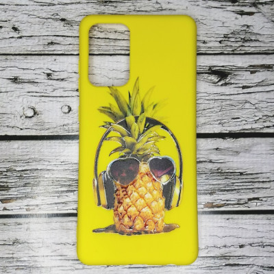 Накладка (з мікрофіброю) Case Art для Samsung A72/A725- жовтий DJ Накладка (з мікрофіброю) Case Art для Samsung A72/A725- жовтий DJ