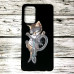 Накладка (з мікрофіброю) Case Art для Samsung A72/A725- чорний