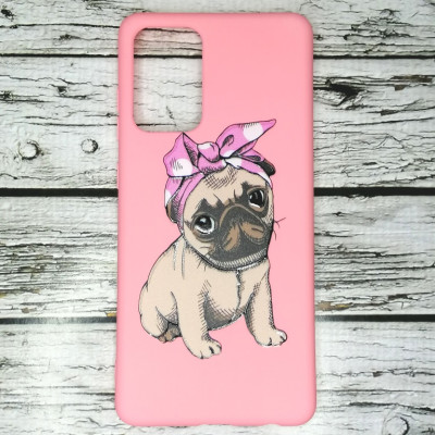 Накладка (з мікрофіброю) Case Art для Samsung A72/A725- рожевий Накладка (з мікрофіброю) Case Art для Samsung A72/A725- рожевий