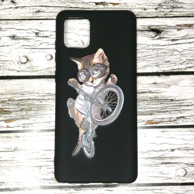 Накладка (з мікрофіброю) Case Art для Samsung Note 10 Lite 2020- чорний Накладка (з мікрофіброю) Case Art для Samsung Note 10 Lite 2020- чорний