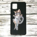 Накладка (з мікрофіброю) Case Art для Samsung Note 10 Lite 2020- чорний