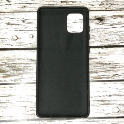Накладка (з мікрофіброю) Case Art для Samsung Note 10 Lite 2020- чорний