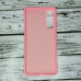 Накладка (з мікрофіброю) Case Art для Samsung S21- рожевий