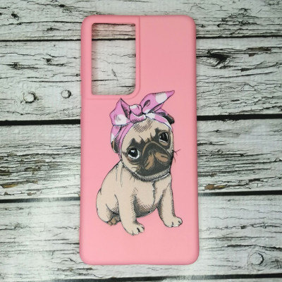 Накладка (з мікрофіброю) Case Art для Samsung S21 Ultra- рожевий Накладка (з мікрофіброю) Case Art для Samsung S21 Ultra- рожевий