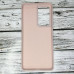 Накладка (з мікрофіброю) Case Art для Samsung S21 Ultra- рожевий пісок
