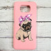Накладка (з мікрофіброю) Case Art для Xiaomi Poco X3- рожевий