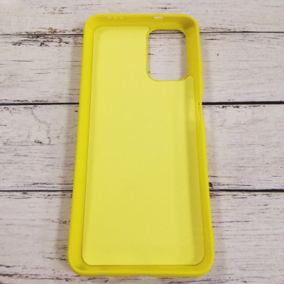Накладка (з мікрофіброю) Case Art для Xiaomi Redmi Note 10 / Note 10S / Poco M5s- жовтий DJ