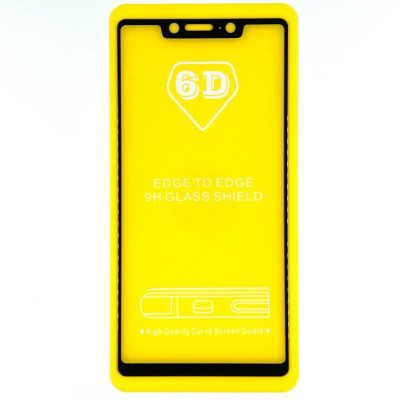 Скло захисне Full Glue 9H для Xiaomi Mi 8 SE- чорний Скло захисне Full Glue 9H для Xiaomi Mi 8 SE- чорний