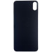 Задня кришка для iPhone XS Max (big hole) Black