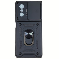 Протиударний чохол Camshield Serge Ring для Xiaomi 11T / 11T Pro- чорний Протиударний чохол Camshield Serge Ring для Xiaomi 11T / 11T Pro- чорний