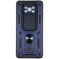 Протиударний чохол Camshield Serge Ring для Xiaomi Poco X3 NFC / Poco X3 Pro- синій Протиударний чохол Camshield Serge Ring для Xiaomi Poco X3 NFC / Poco X3 Pro- синій