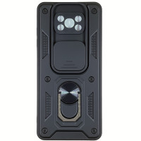 Протиударний чохол Camshield Serge Ring для Xiaomi Poco X3 NFC / Poco X3 Pro- чорний Протиударний чохол Camshield Serge Ring для Xiaomi Poco X3 NFC / Poco X3 Pro- чорний