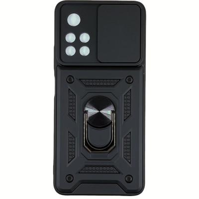 Протиударний чохол Camshield Serge Ring для Xiaomi Redmi Note 11 5G / Poco M4 Pro 5G- чорний Протиударний чохол Camshield Serge Ring для Xiaomi Redmi Note 11 5G / Poco M4 Pro 5G- чорний