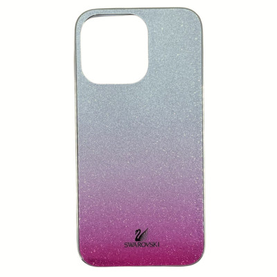 Накладка Swarovski Full Camera для iPhone 13- малиновий Накладка Swarovski Full Camera для iPhone 13- малиновий