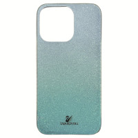 Накладка Swarovski Full Camera для iPhone 13 Pro Max- бірюзовий Накладка Swarovski Full Camera для iPhone 13 Pro Max- бірюзовий