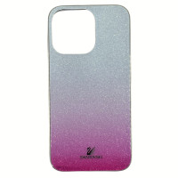 Накладка Swarovski Full Camera для iPhone 13 Pro Max- малиновий Накладка Swarovski Full Camera для iPhone 13 Pro Max- малиновий