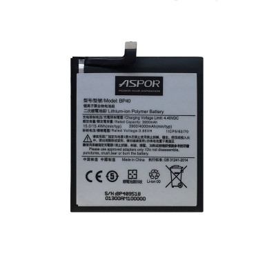 Акумулятор Aspor для Xiaomi Redmi K20 Pro / Mi 9T Pro (BP40) Акумулятор Aspor для Xiaomi Redmi K20 Pro / Mi 9T Pro (BP40)