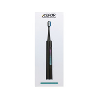 Зубна щітка ультразвукова Aspor H8 Pro (3.0W/5V/магнітний USB роз`єм/1600mAH/IPX7)- чорний Зубна щітка ультразвукова Aspor H8 Pro (3.0W/5V/магнітний USB роз`єм/1600mAH/IPX7)- чорний