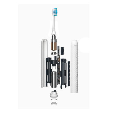 Зубна щітка ультразвукова Aspor K5 (2.0W/5V/USB Type-C роз`єм/1800mAH/IPX7)- білий