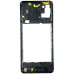Задня частина корпусу для Samsung A21s / A217 (антена, пластик вкл. гучн.) Black