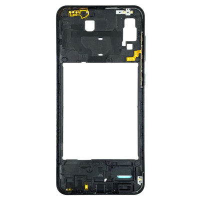 Задня частина корпусу для Samsung A30 / A305 (антена, пластик вкл. гучн.) Black