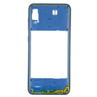Задня частина корпусу для Samsung A30 / A305 (антена, пластик вкл. гучн.) Blue