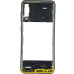 Задня частина корпусу для Samsung A30s / A307 (антена, пластик вкл. гучн.) Black
