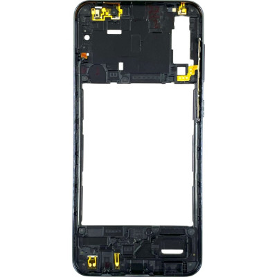 Задня частина корпусу для Samsung A30s / A307 (антена, пластик вкл. гучн.) Black