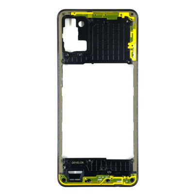 Задня частина корпусу для Samsung A31 / A315 (антена, пластик вкл. гучн.) Black Задня частина корпусу для Samsung A31 / A315 (антена, пластик вкл. гучн.) Black