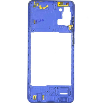 Задня частина корпусу для Samsung A31 / A315 (антена, пластик вкл. гучн.) Blue