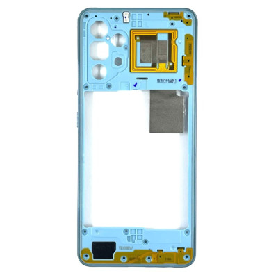 Задня частина корпусу для Samsung A32 4g / A325 (антена, пластик вкл. гучн.) Blue Задня частина корпусу для Samsung A32 4g / A325 (антена, пластик вкл. гучн.) Blue
