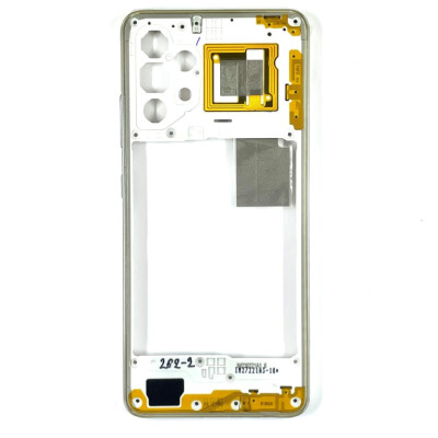 Задня частина корпусу для Samsung A32 4g / A325 (антена, пластик вкл. гучн.) White Задня частина корпусу для Samsung A32 4g / A325 (антена, пластик вкл. гучн.) White
