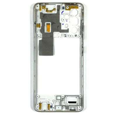 Задня частина корпусу для Samsung A32 4g / A325 (антена, пластик вкл. гучн.) White