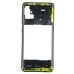 Задня частина корпусу для Samsung A51/A515 (антена, пластик вкл. гучн.) Black