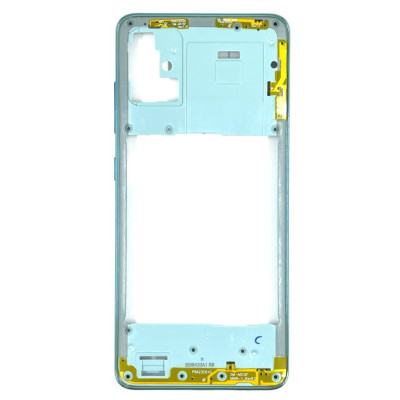 Задня частина корпусу для Samsung A51 A515 (антена, пластик вкл. гучн.) Blue