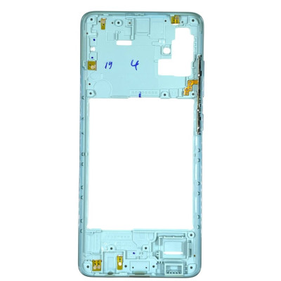 Задня частина корпусу для Samsung A51 A515 (антена, пластик вкл. гучн.) Blue