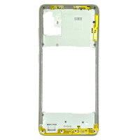 Задня частина корпусу для Samsung A51 / A515 (антена, пластик вкл. гучн.) White Задня частина корпусу для Samsung A51 / A515 (антена, пластик вкл. гучн.) White