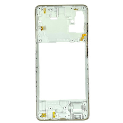 Задня частина корпусу для Samsung A51 / A515 (антена, пластик вкл. гучн.) White