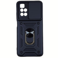 Протиударний чохол Camshield Serge Ring для Xiaomi Redmi 10- чорний Протиударний чохол Camshield Serge Ring для Xiaomi Redmi 10- чорний