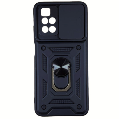 Протиударний чохол Camshield Serge Ring для Xiaomi Redmi 10- чорний Протиударний чохол Camshield Serge Ring для Xiaomi Redmi 10- чорний