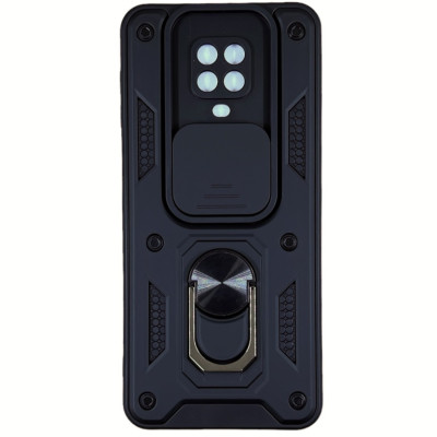 Протиударний чохол Camshield Serge Ring для Xiaomi Redmi Note 9s / Note 9 Pro- чорний Протиударний чохол Camshield Serge Ring для Xiaomi Redmi Note 9s / Note 9 Pro- чорний