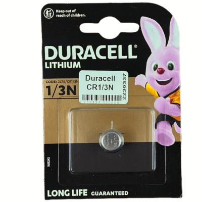 Батарейка CR1/3N Duracell 3V Батарейка CR1/3N Duracell 3V