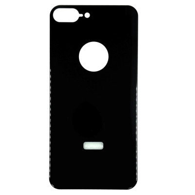 Скло захисне на задню панель для iPhone 8 Plus- чорний