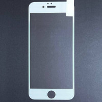 Скло захисне Full Glue для iPhone 6 в пластиковій упаковці- білий Скло захисне Full Glue для iPhone 6 в пластиковій упаковці- білий