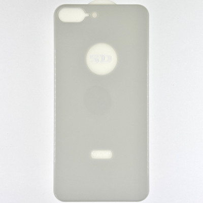Скло захисне на задню панель для iPhone 8 Plus- білий